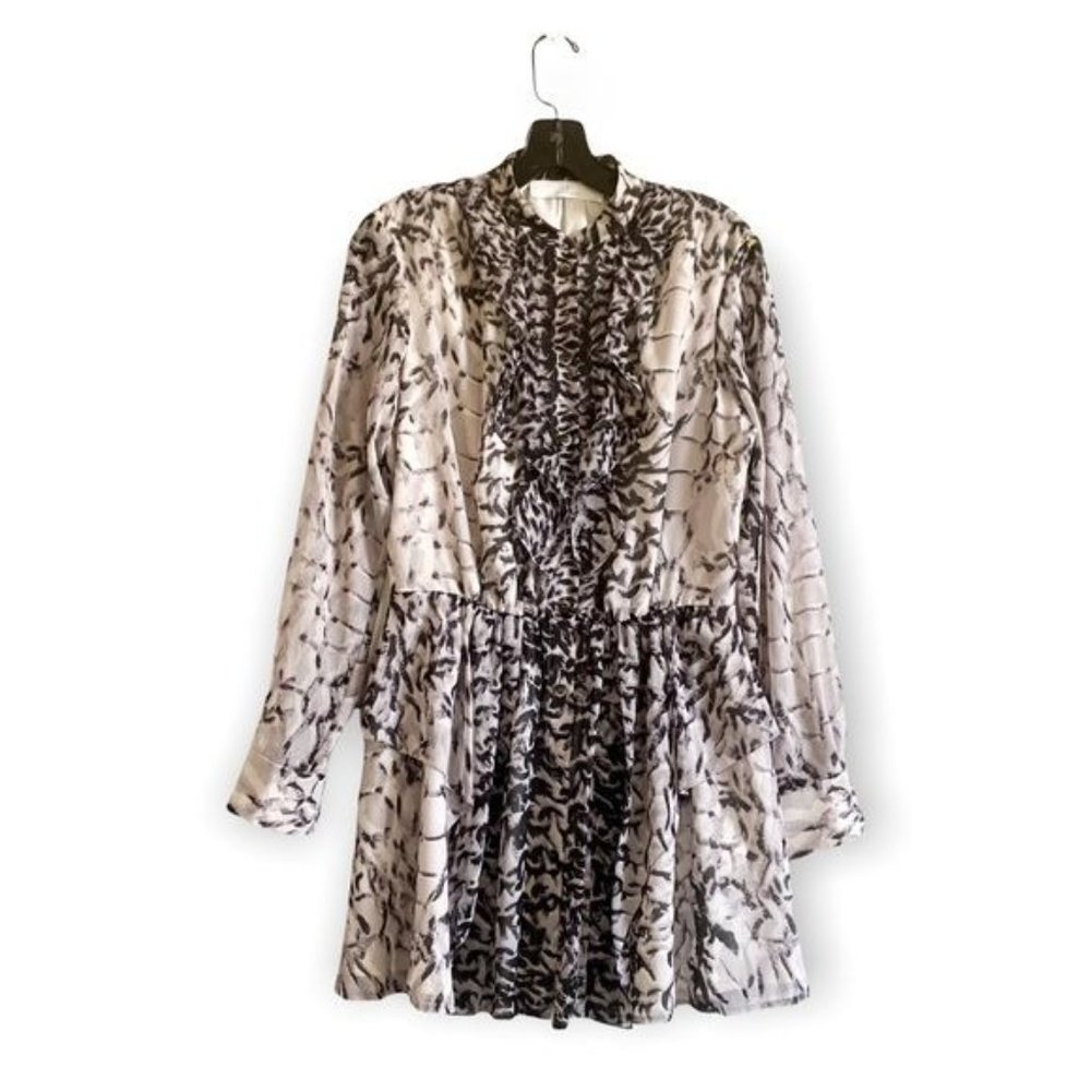 Thakoon Addition Ruffle Mini Dress i - Picture 3 of 12